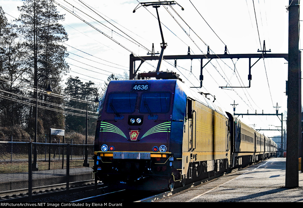 NJT 4636 on train 6628